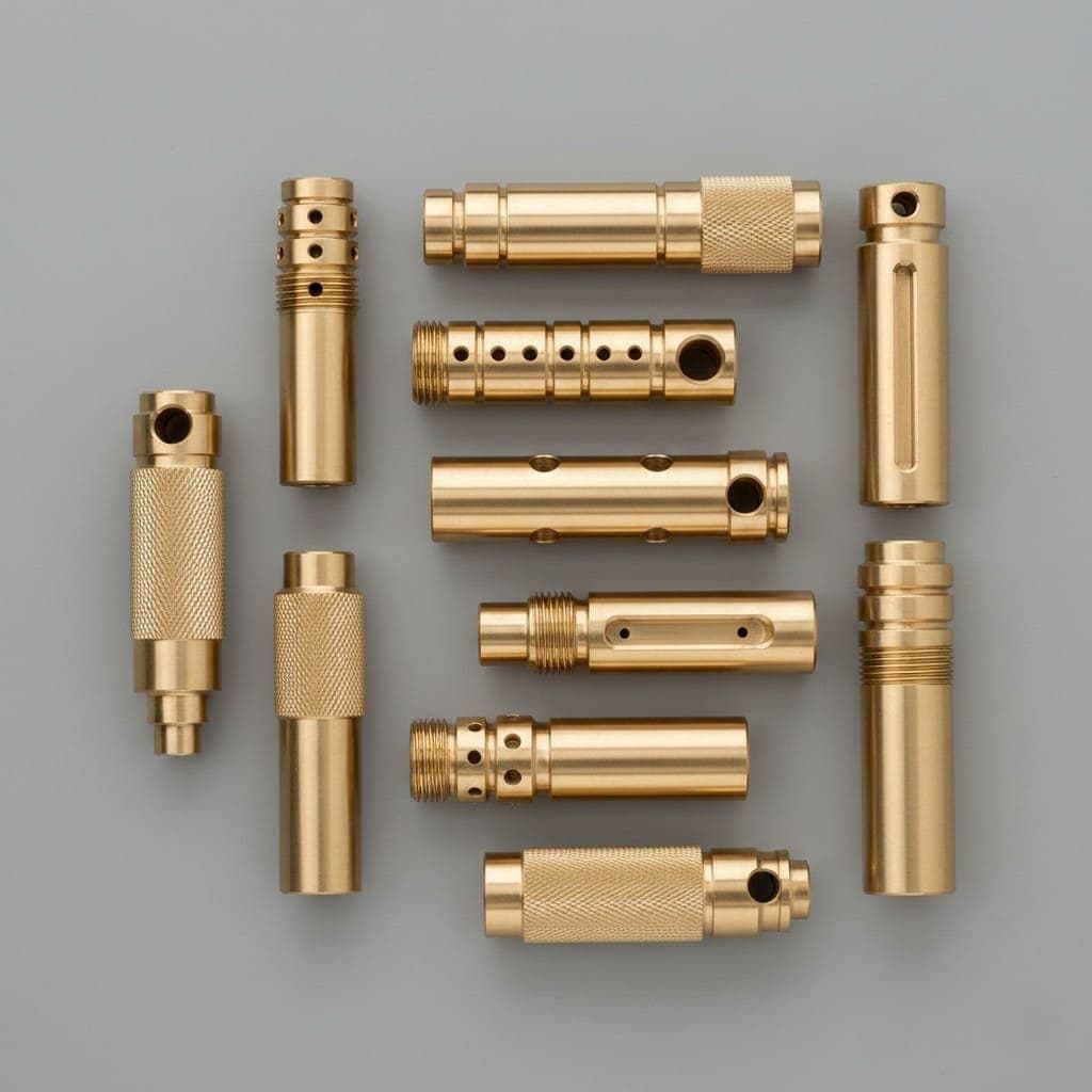 Brass CNC Turned Parts